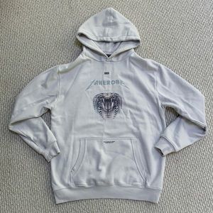 ZANEROBE Artist Series Cobra Heavyweight Pullover Hoodie (Off-White) - Medium